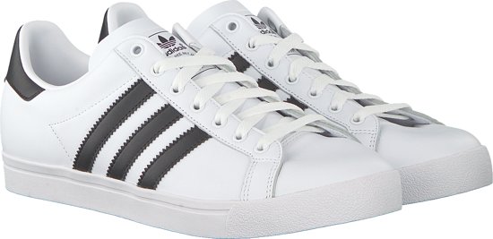Adidas Coast Star Heren Sneakers - Ftwr White/core Black/ftwr White