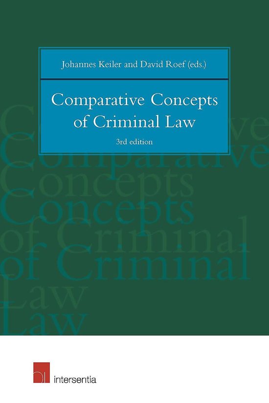 Substantive criminal law 