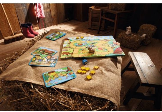 Thumbnail van een extra afbeelding van het spel Haba - Spel - Vrolijke drukte op de boerderij - Nederlandse omschrijving