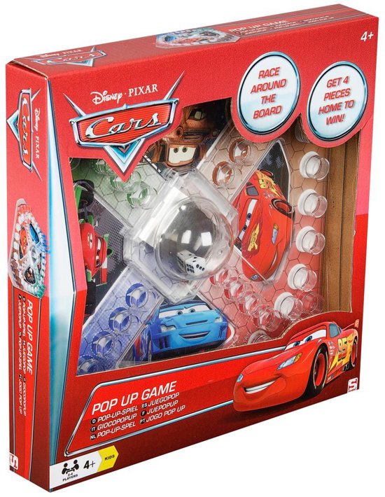 Thumbnail van een extra afbeelding van het spel Disney Cars Pop Up Game \ Spel | Kinderspel | Bordspel