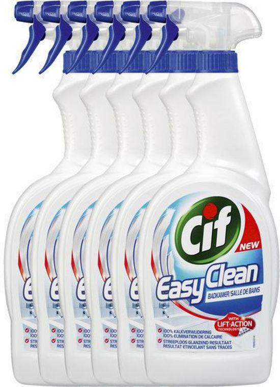 Foto van Cif Badkamer - 750 ml - Spray - 6 st - Voordeelverpakking