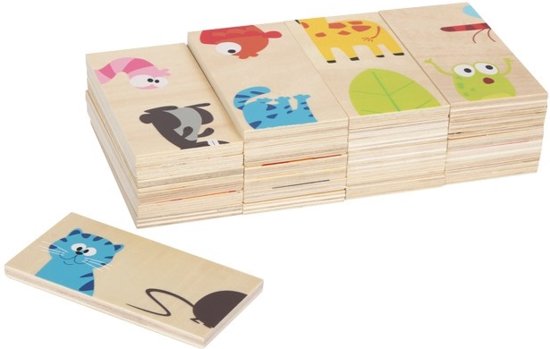 Afbeelding van het spel Small foot Domino lievelingsdieren