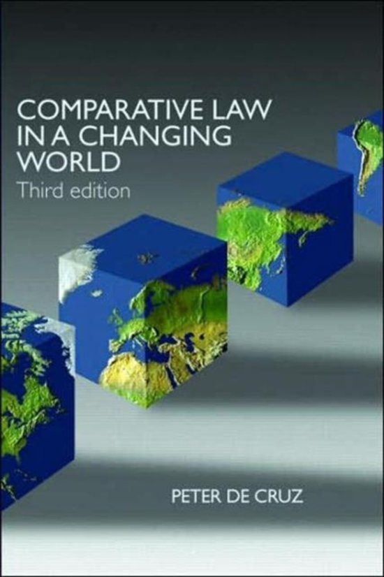 Comparing the worlds. Comparative Law.