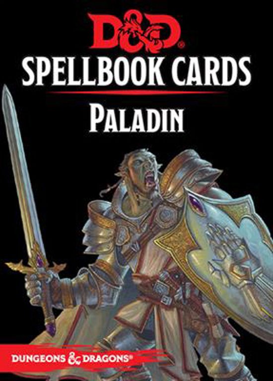 Afbeelding van het spel D&D Spellbook Cards: Paladin (69 Cards)