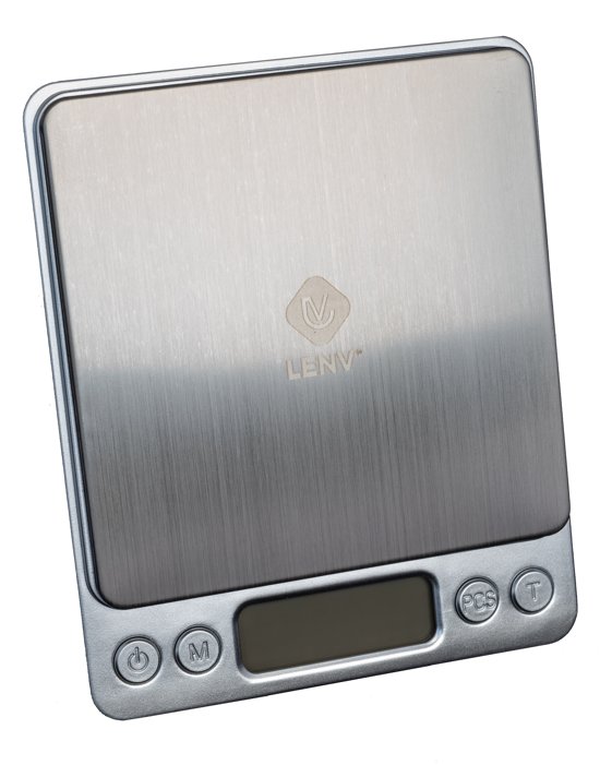 LenV - Digital scale - Super nauwkeurig (0,01 tot 500 gram) precisie weegschaaltje / keuken - sieraden weegschaal / zakweegschaal