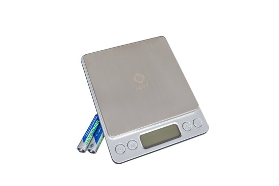 LenV - Digital scale - Super nauwkeurig (0,01 tot 500 gram) precisie weegschaaltje / keuken - sieraden weegschaal / zakweegschaal
