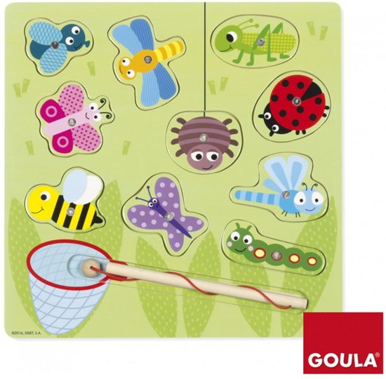Afbeelding van het spel Magnetische puzzel Insecten