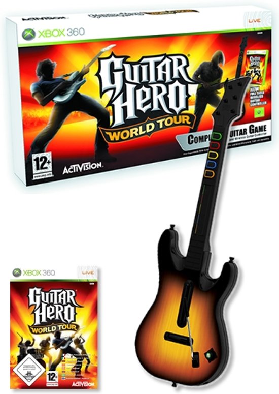 Guitar Hero World Tour Xbox 360 Gitaar Bundel Redoctane Games