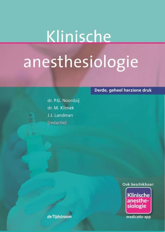 Klinische anesthesiologie H1 en 2.1