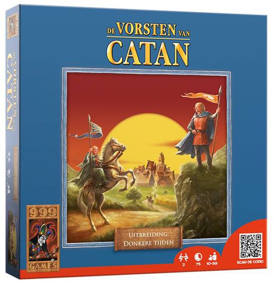 Afbeelding van het spel De Vorsten van Catan: Uitbreiding de Donkere Tijden - kaartspel