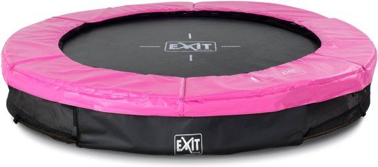 EXIT Silhouette inground trampoline ø183cm - roze