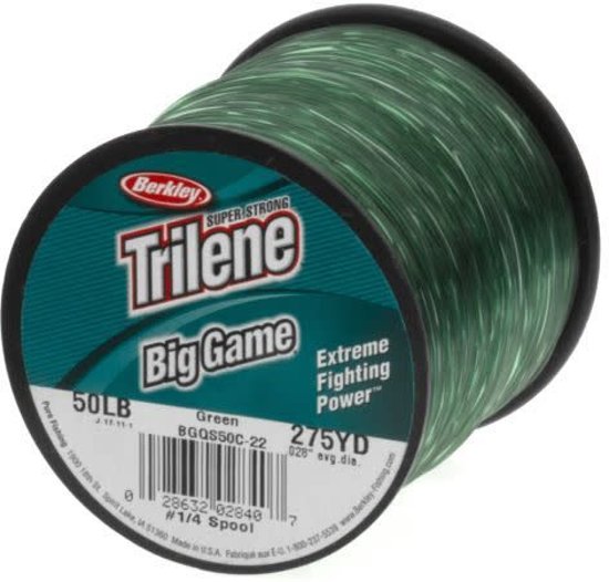 Berkley Trilene Nylon Big Game Green Vislijn Size : 33/00