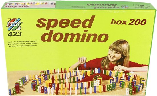 Afbeelding van het spel Domino Express Set 200-Delig (De originele uit de jaren '80)