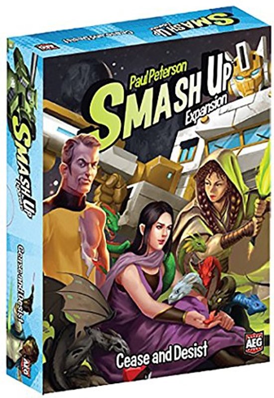Afbeelding van het spel Cease and Desist Smash Up expansion