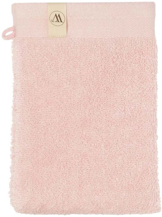 Walra badgoedset - 4x badhanddoek 60x110 cm + 4x washandjes 16x21 cm - roze