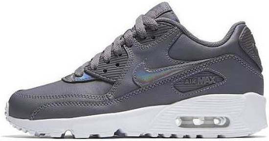 nike air max 90 leather grijs