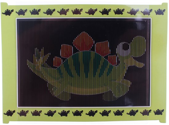 Afbeelding van het spel Toi-toys Magische Bewegende Kaart Dino Groen