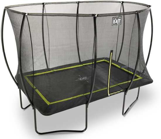 EXIT Silhouette trampoline 244x366cm - zwart