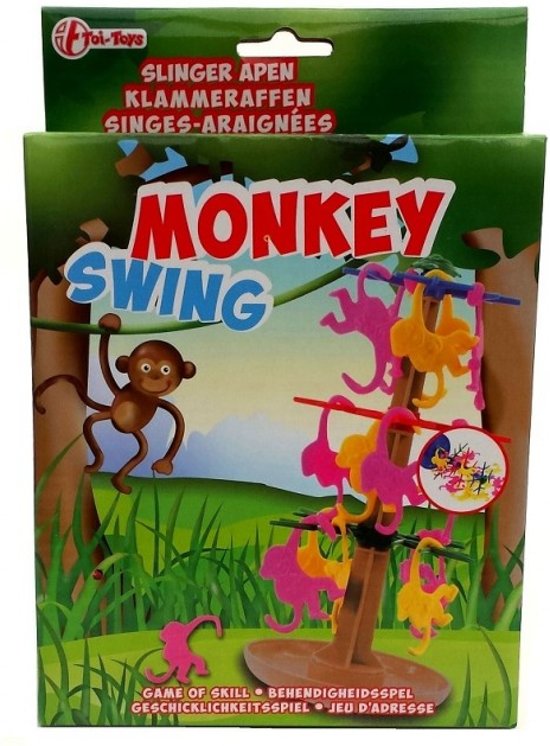 Afbeelding van het spel Slinger apen - behendigheidsspel | 17.5x8.5cm