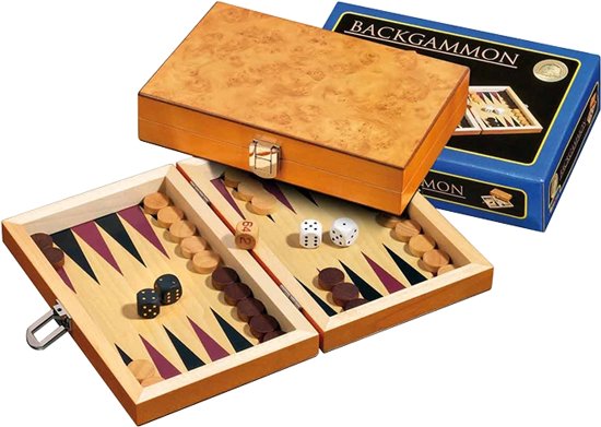 Afbeelding van het spel Philos Backgammon Korinth mini
