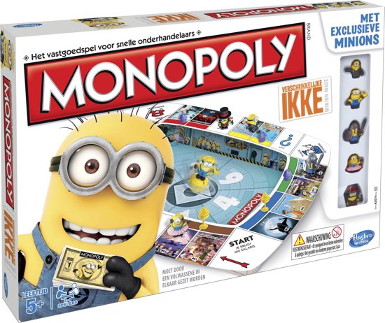 Monopoly Minions Verschrikkelijke Ikke - Kinderspel
