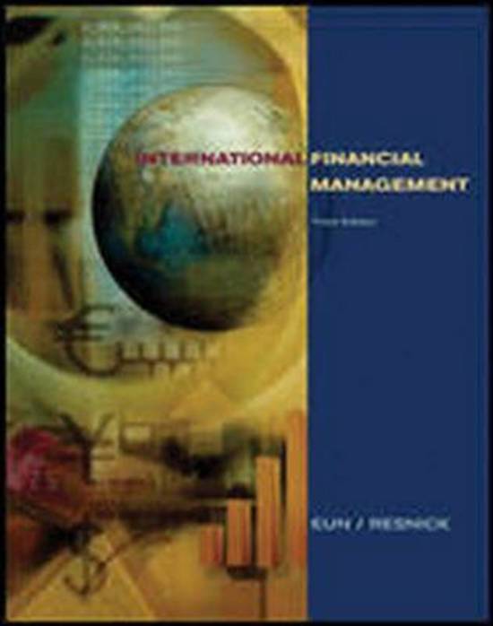 International financial management week 1 to 5
