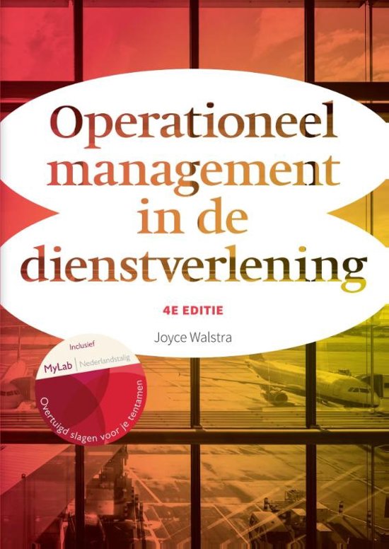 Operations Management in the Service Sector by Walstra