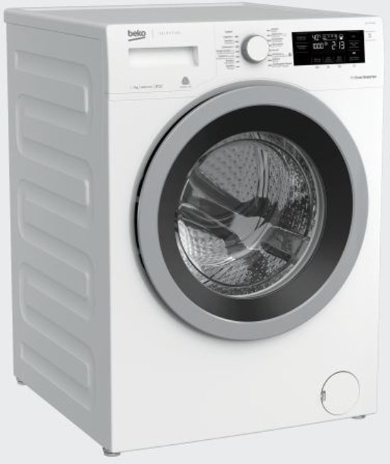Beko WTV7735XS0 wasmachine Vrijstaand Voorbelading Wit 7 kg 1400 RPM