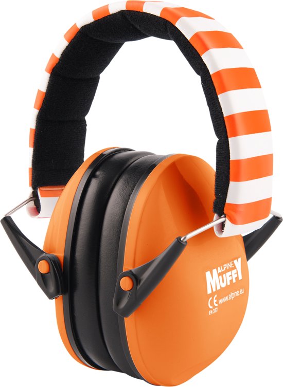 Alpine Muffy Orange gehoorbeschermer voor kinderen