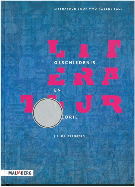 Samenvatting Literatuur geschiedenis Nederlands H7-9, ISBN: 9789034560117 