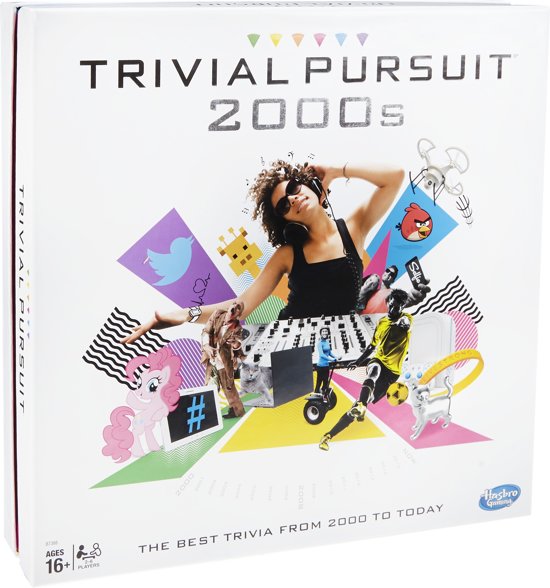 Thumbnail van een extra afbeelding van het spel Hasbro Trivial Pursuit 2000s (FL)