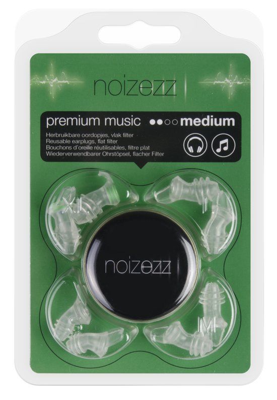 Noizezz Premium Music oordoppen (medium)