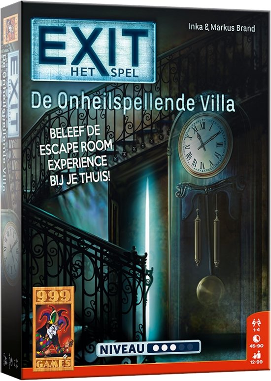 999 Games Exit De Onheilspellende Villa