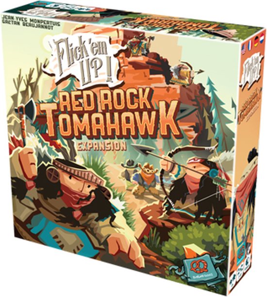 Afbeelding van het spel Flick 'em Up! Red Rock Tomahawk - Uitbreiding