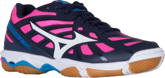Mizuno Sportschoenen - Maat 37 - Vrouwen - roze/blauw/wit