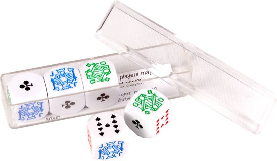 Afbeelding van het spel Longfield Games Pokerstenen 16 mm - 5 Stuks