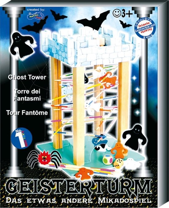 Thumbnail van een extra afbeelding van het spel Base Toys Spoken Toren Spel van Hout