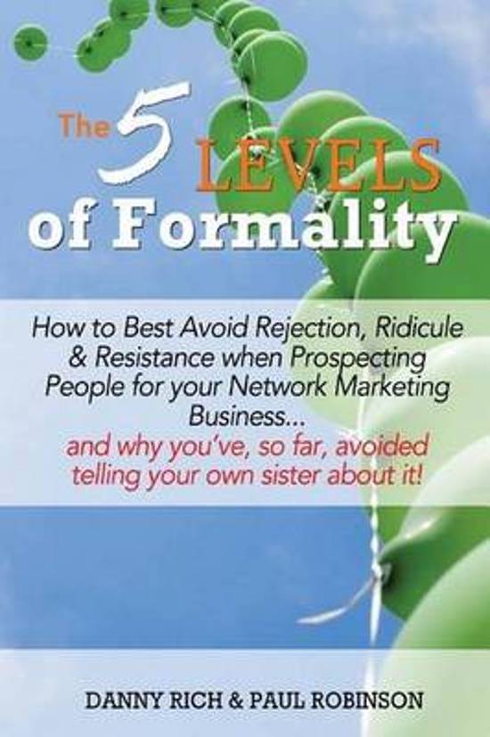 The 5 Levels of Formality