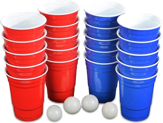 Thumbnail van een extra afbeelding van het spel Drankspel set Drinking Roulette, Beer Pong, Spinner Drink, Boter/Kaas/Eieren