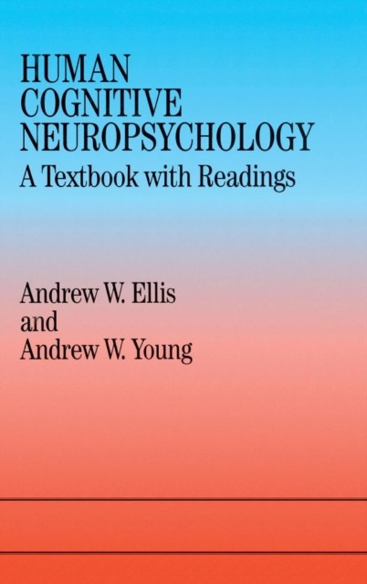 Summary Ch8 Human Cognitive Neuropsychology (Ellis&Young, 2014): Reading