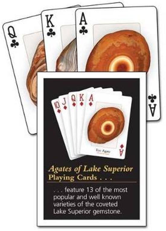 Thumbnail van een extra afbeelding van het spel Agates of Lake Superior Playing Cards