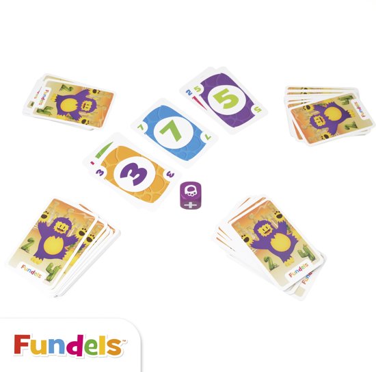 Thumbnail van een extra afbeelding van het spel Fundels Spelen met Cijfers - Educatief kaartpel