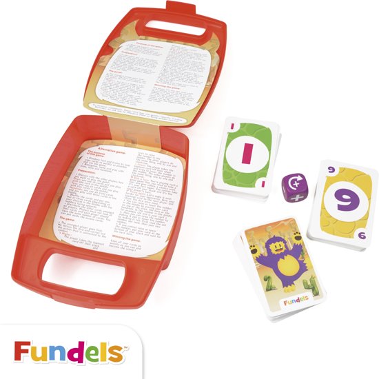 Thumbnail van een extra afbeelding van het spel Fundels Spelen met Cijfers - Educatief kaartpel