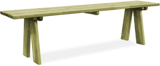 vidaXL Tuinbank 170 cm FSC geÃ¯mpregneerd grenenhout