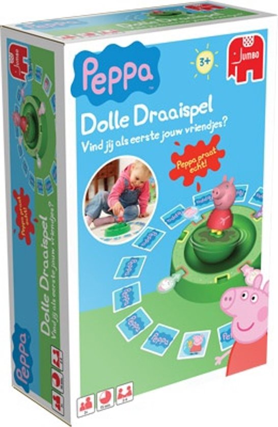 Afbeelding van het spel Peppa Dolle Draaispel - Kinderspel