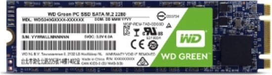 Western Digital WD Green internal solid state drive M.2 480 GB SATA III SLC
