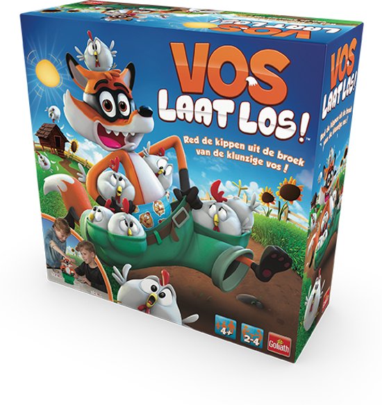 Thumbnail van een extra afbeelding van het spel Vos Laat Los! - Kinderspel