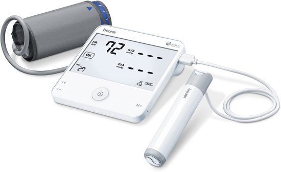 Beurer BM95 - Bloeddrukmeter bovenarm ECG Bluetooth®