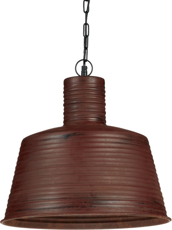 Relaxdays Hanglamp Roest Plafondlamp Design Pendellamp Retro Industrieel Lamp