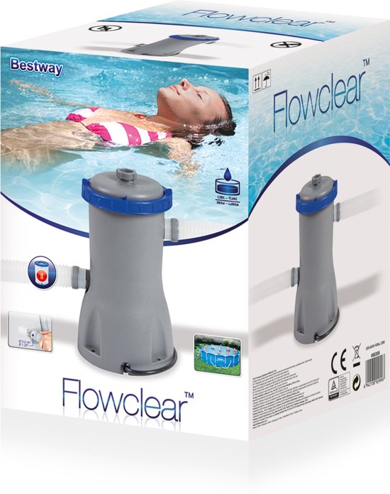 Bestway Flowclear Filter pomp 3,0 M³/u